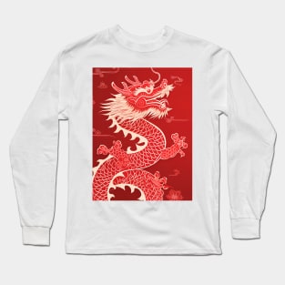 Chinese Dragon 7: Chinese New Year, Year of the Dragon Long Sleeve T-Shirt